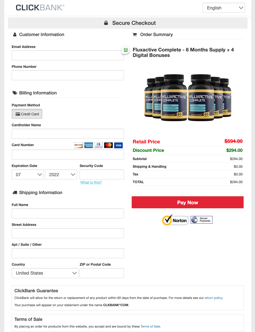 ProDentim - Order Page